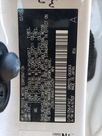 2008 Toyota 4Runner Sr5 VIN: JTEBU14R680132439 Lot: 41943754