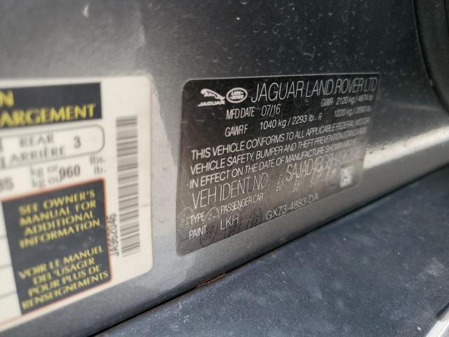 2017 JAGUAR XE PREMIUM SAJAD4BG8HA962046