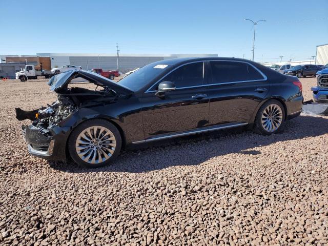 GENESIS G90 ULTIMA 2017 black  gas KMHG54JH1HU031365 photo #1