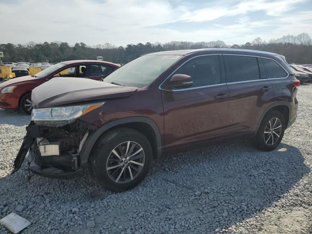 Lot #2452895406 2017 TOYOTA HIGHLANDER salvage car