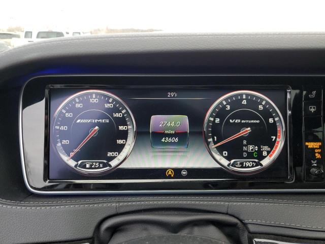 2015 MERCEDES-BENZ S 63 AMG WDDUG7JBXFA072404