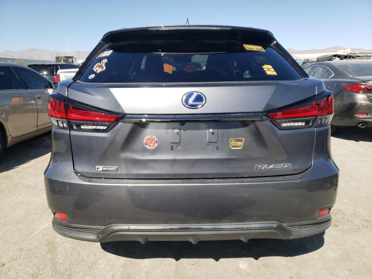 2021 Lexus Rx 450H F-Sport vin: 2T2YGMDA9MC069477