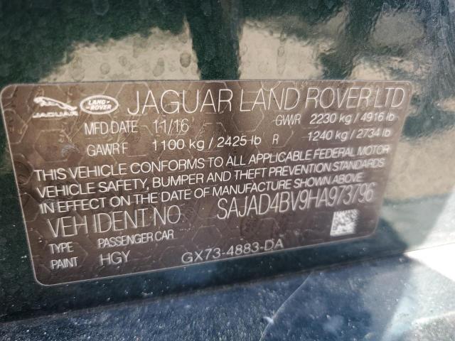 2017 JAGUAR XE PREMIUM SAJAD4BV9HA973796