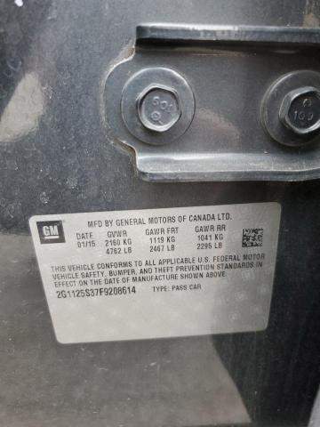 2015 Chevrolet Impala Lt VIN: 2G1125S37F9208614 Lot: 42766954