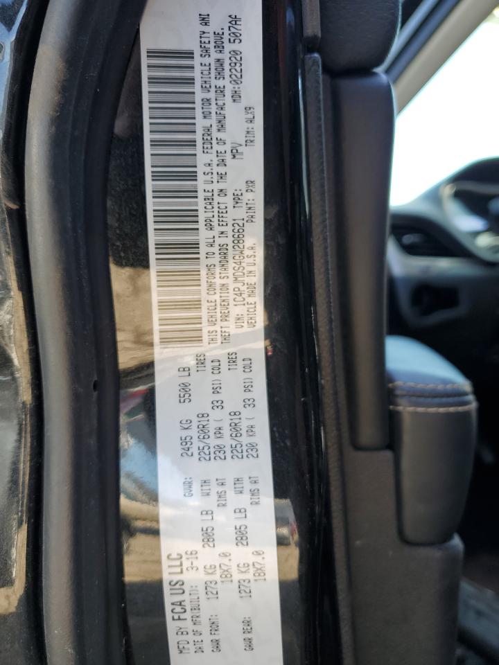 1C4PJMDS4GW286621 2016 Jeep Cherokee Limited