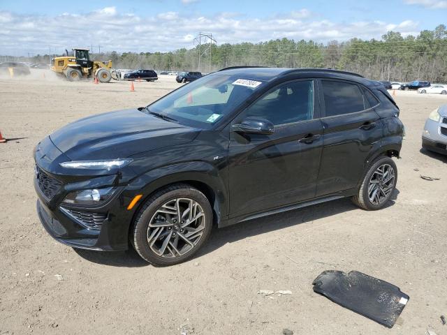 Lot #2421305921 2022 HYUNDAI KONA N LIN salvage car