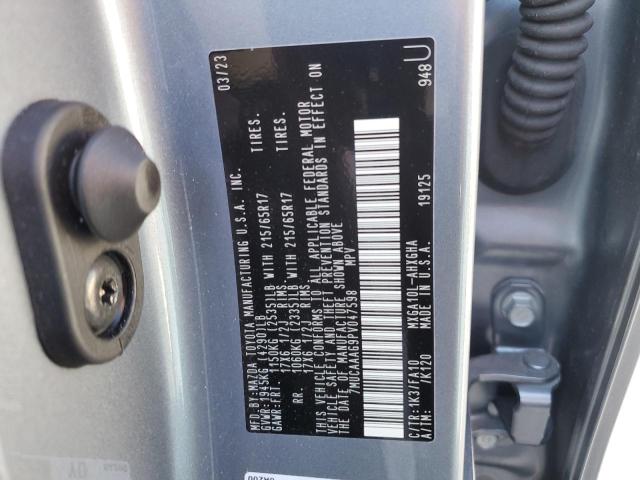 2023 TOYOTA COROLLA CR 7MUCAAAG9PV047598