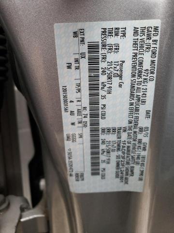 2015 FORD FOCUS SE 1FADP3F23FL241801