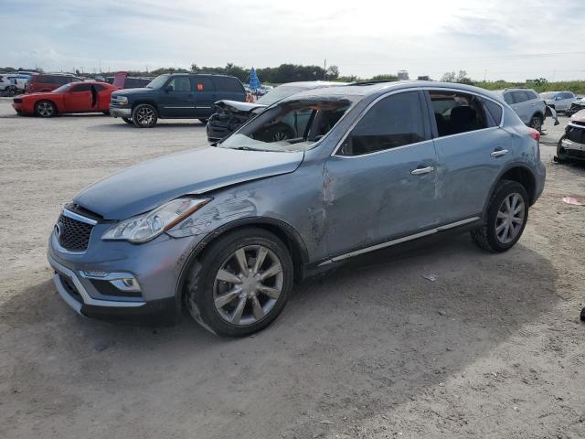 Lot #2341421689 2017 INFINITI QX50 salvage car