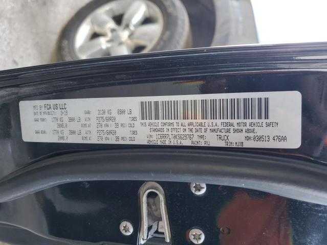 2019 RAM 1500 CLASS 1C6RR7LT0KS629767