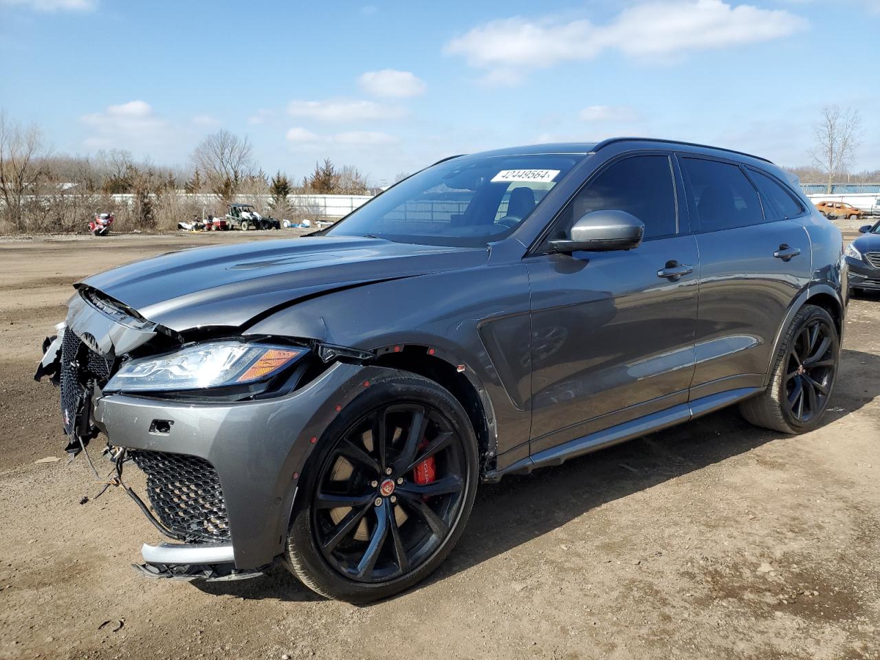 SADCZ2EE2KA607649 JAGUAR F-PACE SVR 2019