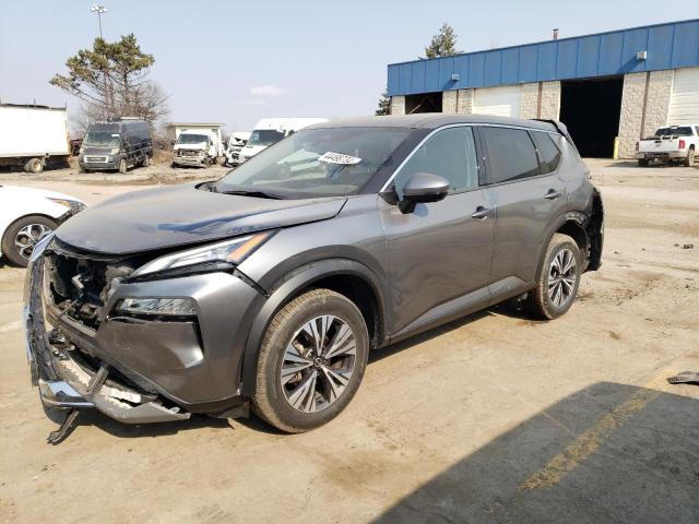 Lot #2445314445 2021 NISSAN ROGUE SV salvage car