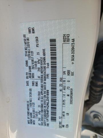 2022 FORD RANGER XL 1FTER4FH2NLD51899