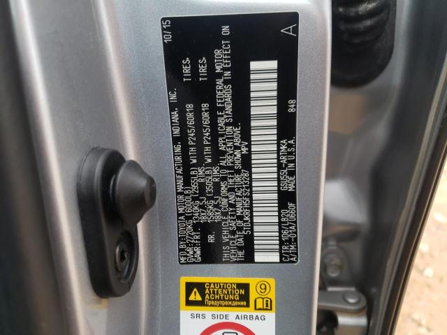 VIN 5TDJKRFH5FS213287 2015 Toyota Highlander, Xle no.12