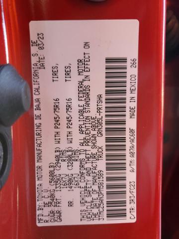 2023 TOYOTA TACOMA DOU 3TMCZ5AN3PM581589