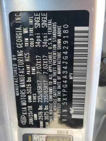 2018 KIA SORENTO LX - 5XYPG4A34JG429180