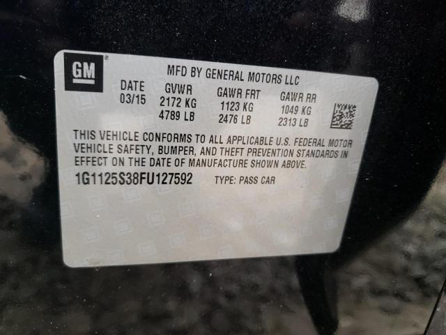 2015 CHEVROLET IMPALA LT - 1G1125S38FU127592