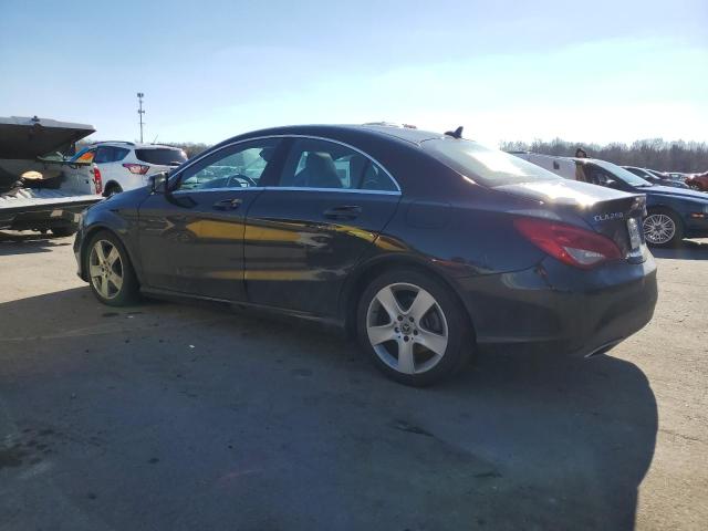  MERCEDES-BENZ CLA-CLASS 2018 Чорний