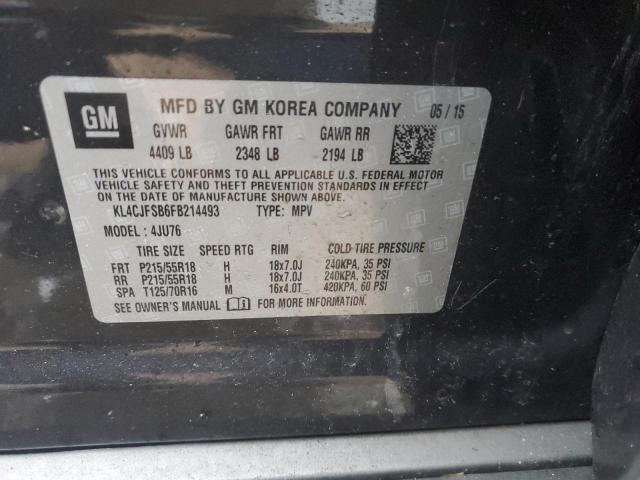 2015 BUICK ENCORE CON - KL4CJFSB6FB214493