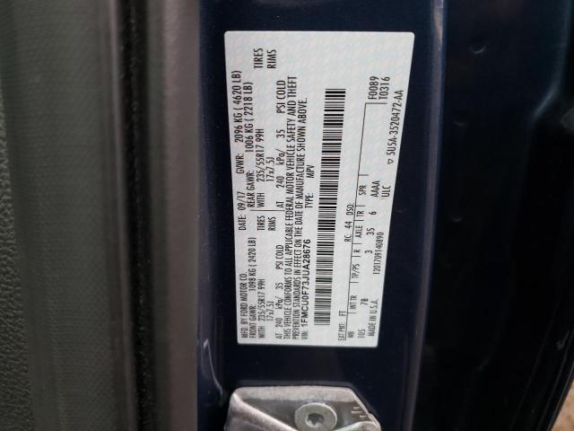 2018 FORD ESCAPE S 1FMCU0F73JUA28676