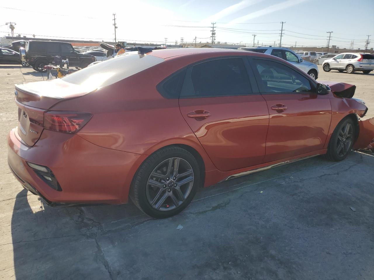 3KPF34AD9ME325432 2021 Kia Forte Gt Line