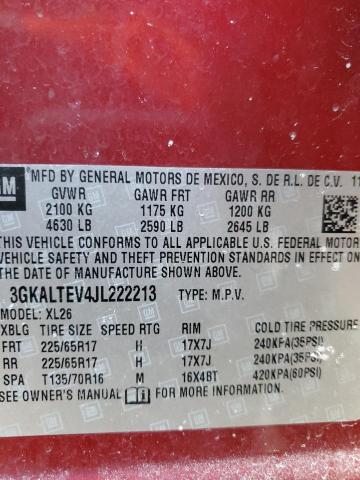 2018 GMC TERRAIN SL - 3GKALTEV4JL222213