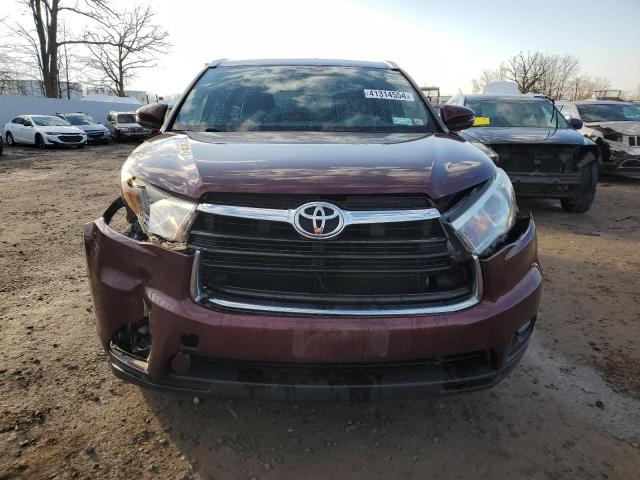 VIN 5TDJKRFH7FS171320 2015 Toyota Highlander, Xle no.5