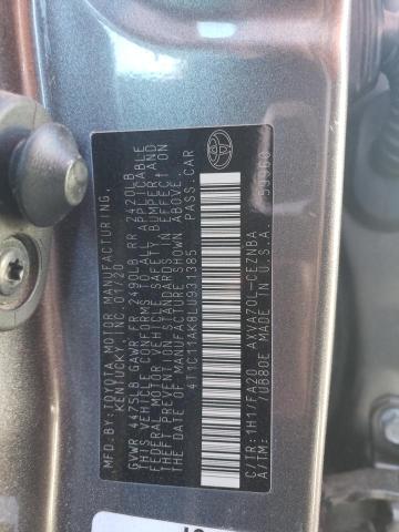 2020 TOYOTA CAMRY LE - 4T1C11AK8LU931385