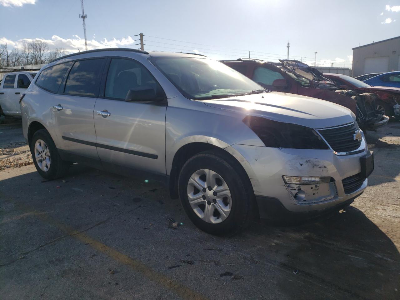 2016 Chevrolet Traverse Ls vin: 1GNKRFED6GJ173417