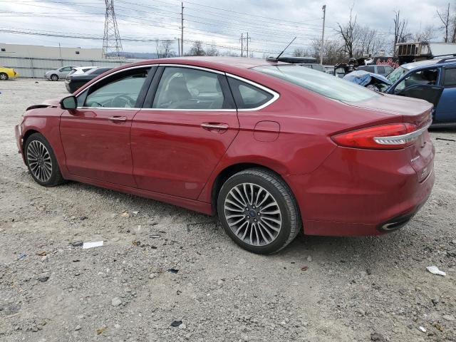 VIN 3FA6P0T95HR218615 2017 Ford Fusion, SE no.2