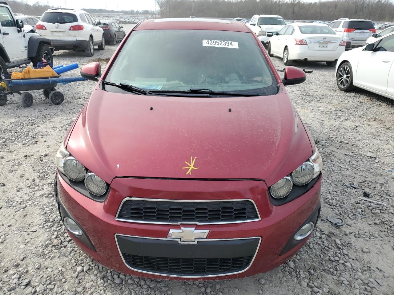 2015 Chevrolet Sonic Ltz vin: 1G1JE5SBXF4105057