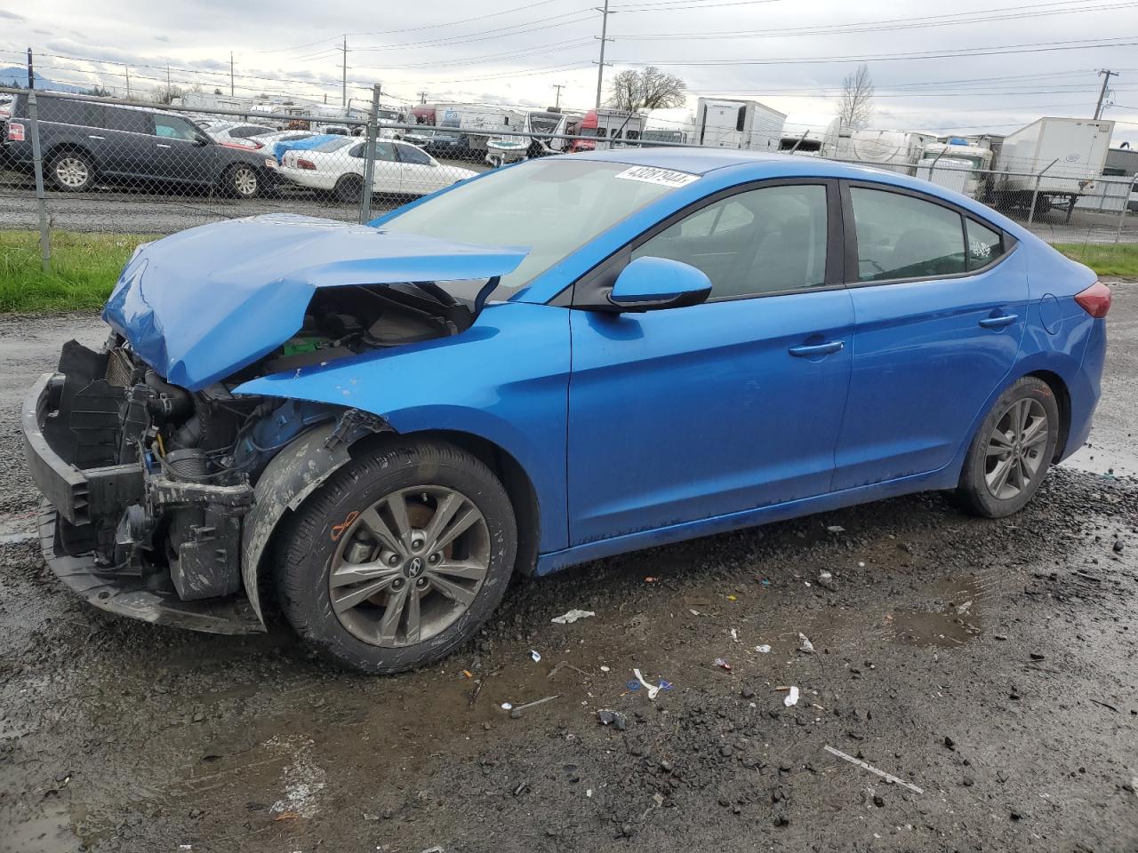 2017 Hyundai Elantra Se vin: KMHD84LF8HU138645