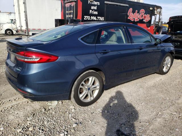 VIN 3FA6P0HD9JR231161 2018 Ford Fusion, SE no.3