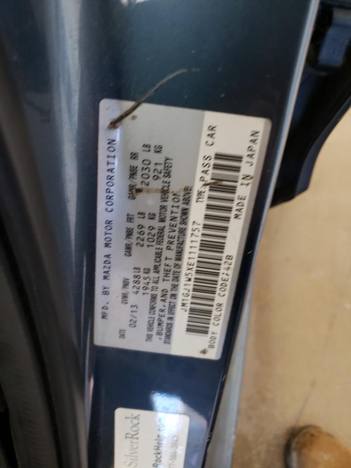 JM1GJ1W5XE1111757 2014 Mazda 6 Grand Touring