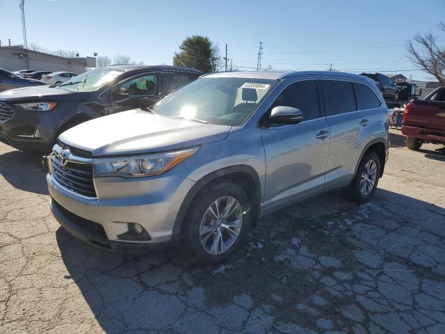 VIN 5TDJKRFH9FS214961 2015 Toyota Highlander, Xle no.1