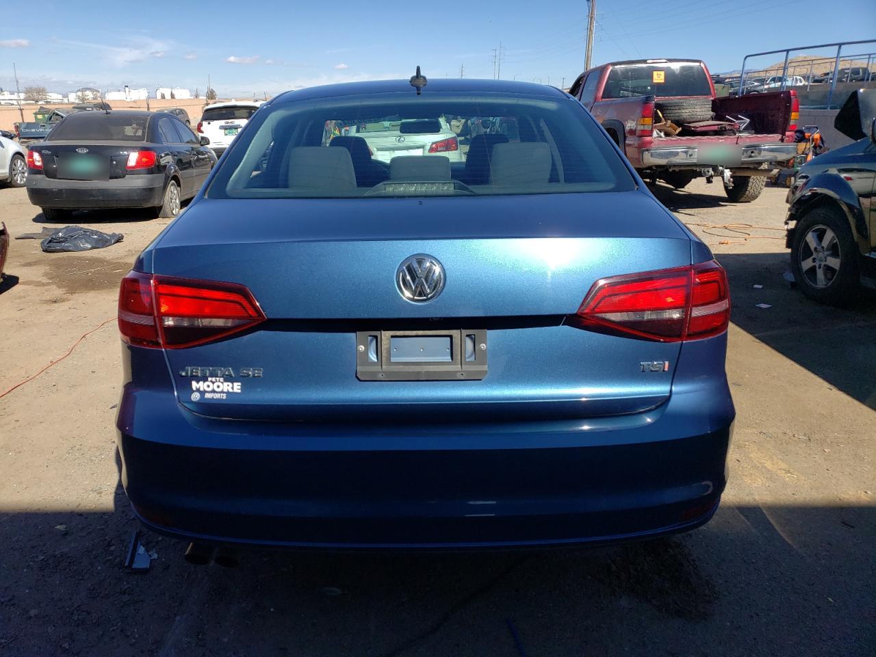 3VWD67AJ6GM260696 2016 Volkswagen Jetta Se