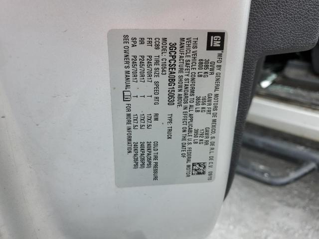 2011 Chevrolet Silverado C1500 Lt VIN: 3GCPCSEA0BG150630 Lot: 42407014