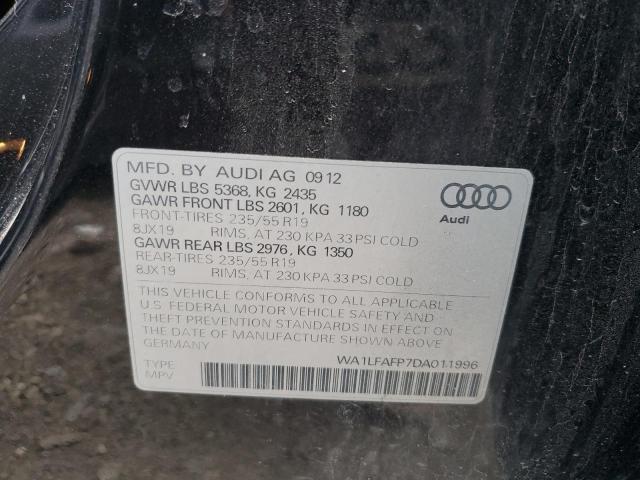 VIN WA1LFAFP7DA011996 2013 Audi Q5, Premium Plus no.14