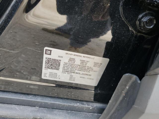 2020 CHEVROLET TRAVERSE L 1GNERHKW2LJ229930