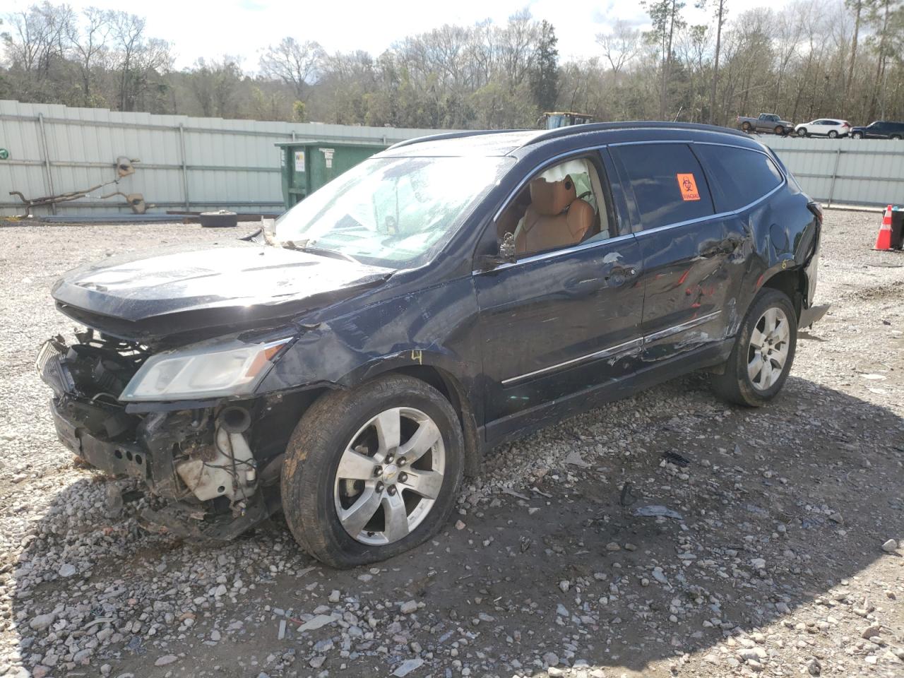 1GNKRJKDXEJ301520 2014 Chevrolet Traverse Ltz