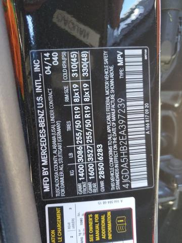 VIN 4JGDA5HB2EA397239 2014 Mercedes-Benz ML-Class, ... no.12