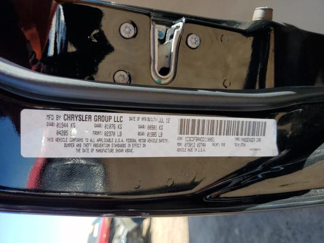 2013 Dodge Dart Sxt VIN: 1C3CDFBAXDD110051 Lot: 43082034