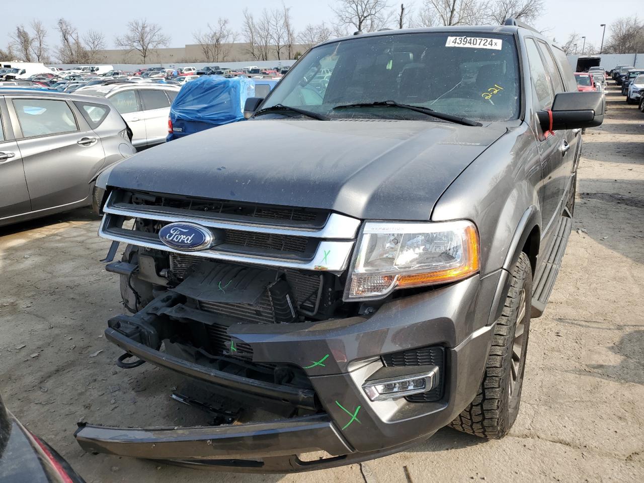 2017 Ford Expedition El Xlt vin: 1FMJK1JT1HEA48176