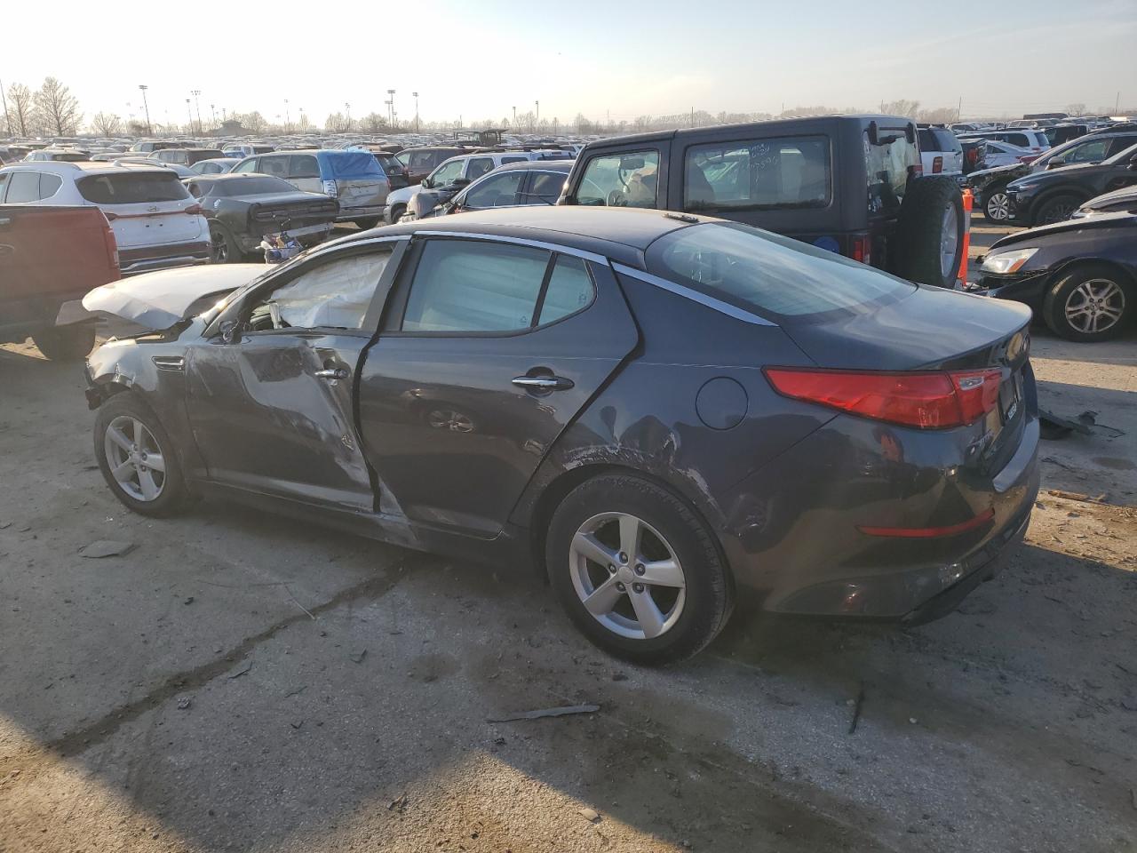 2015 Kia Optima Lx vin: 5XXGM4A70FG434772