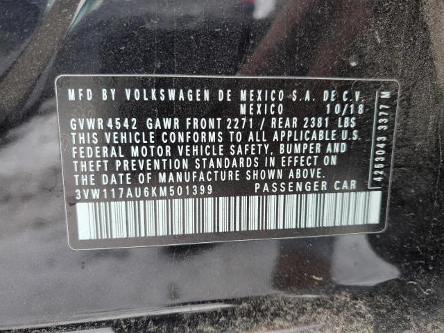 2019 VOLKSWAGEN GOLF SPORT - 3VW117AU6KM501399