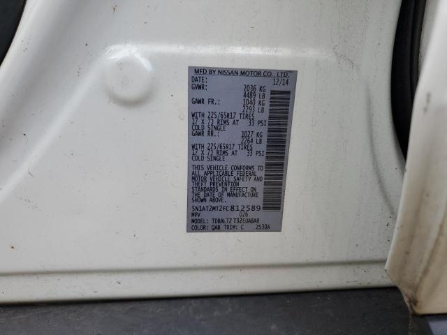 2015 NISSAN ROGUE S 5N1AT2MT2FC812589