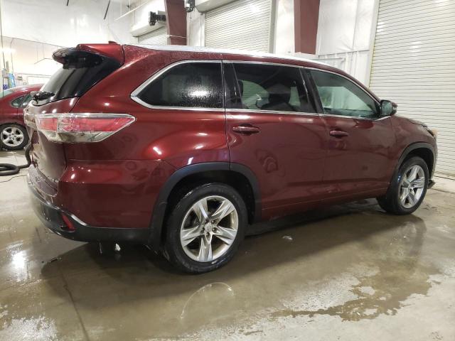 VIN 5TDDKRFH2FS162957 2015 Toyota Highlander, Limited no.3