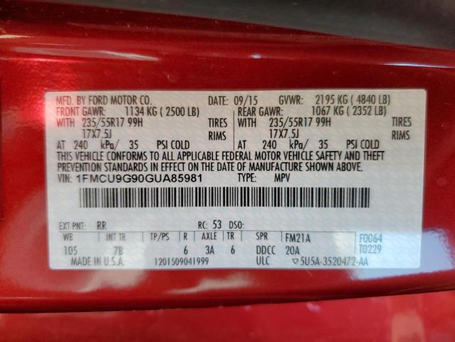2016 Ford Escape - Image 13