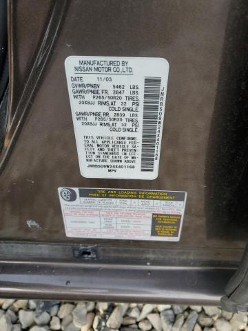 2019 INFINITI FX45 - JNRBS08W24X401168