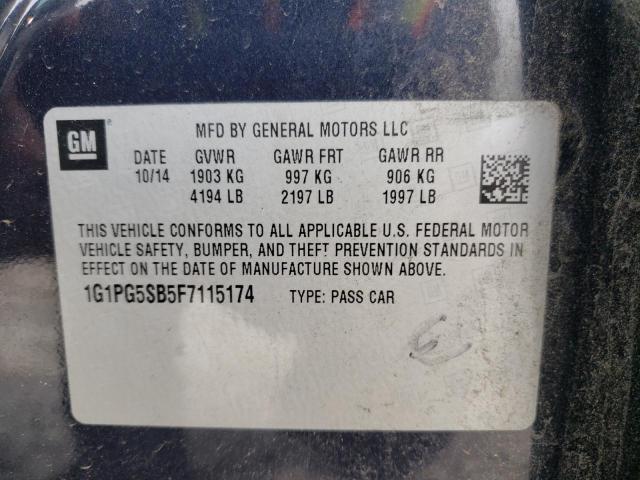 2015 CHEVROLET CRUZE LTZ - 1G1PG5SB5F7115174